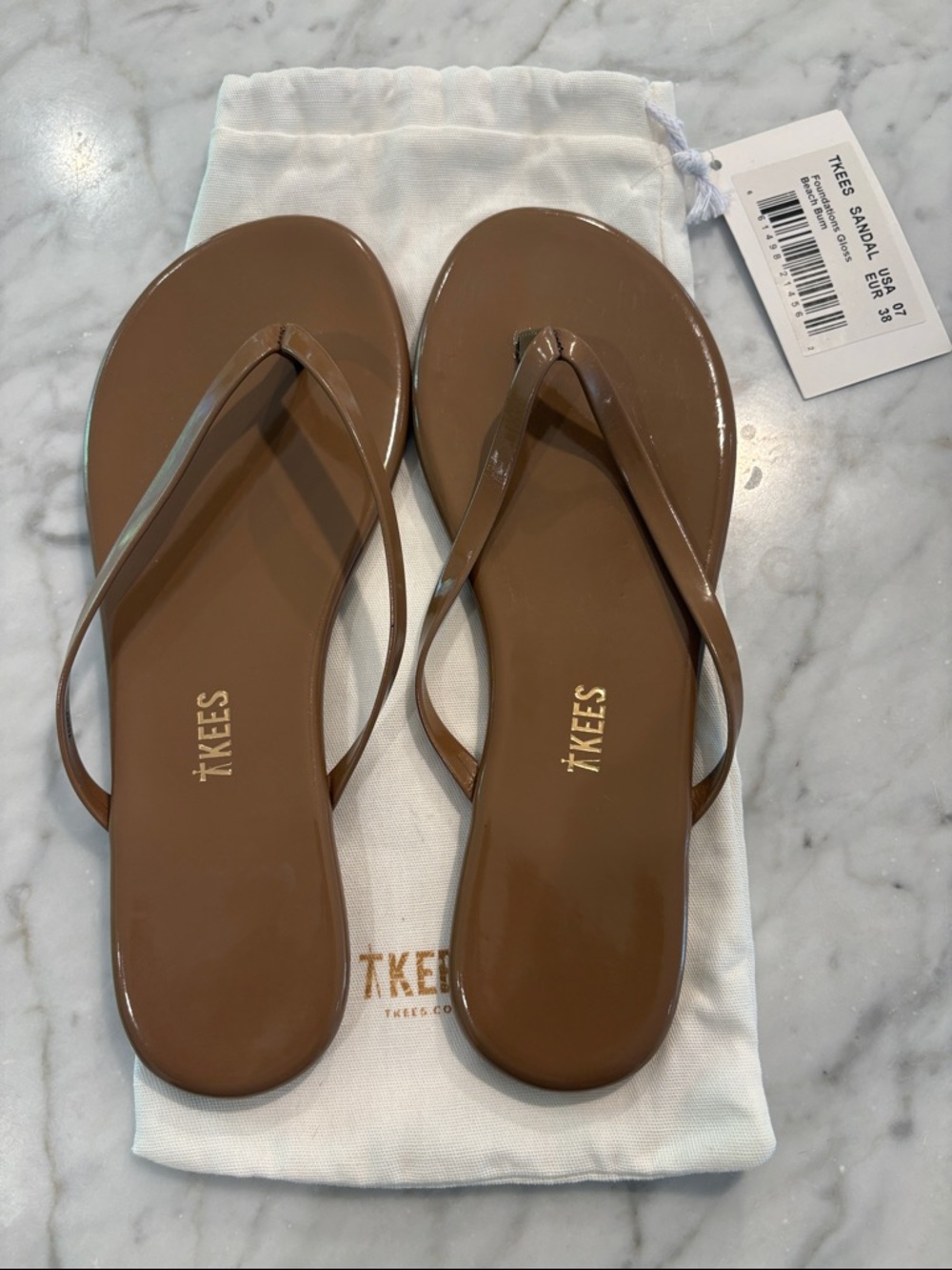 TKEES  Foundation Gloss Sandals - Beach Bum